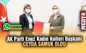 Ak Parti Enez Kadin Kollari Baskani Ceyda Samuk Oldu Medya Kesan