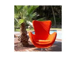 Popular conforama códigos promocionales para enero 2021. Cocoon Fauteuil Design En Velours Moire Orange Vente De Mathi Design Conforama