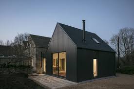 Corrugated Metal Extension Von Eastabrook Architects Einfamilienhauser Wellblech Einfamilienhaus Metallverkleidung