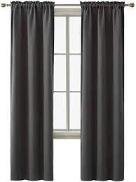 Deconovo Thermal Insulated Curtains Rod Pocket Blackout Curtain Panel 38 Inc Insulated Curtains Insulated Blackout Curtains Thermal Insulated Blackout Curtains