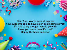 Best your son quotes selected by thousands of our users! Happy Birthday Son Awesome Birthday Wishes Quotes Ira Parenting