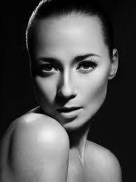 Karine Vanasse Colette On Pan Am Karine Vanasse Fashion Model Photography Black And White Portraits