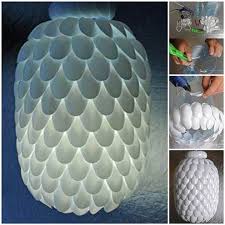Top 15 Diy Plastic Spoon Decoration Ideas Www Fabartdiy Com Spoon Lamp Plastic Spoons Plastic Spoon Lamp