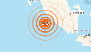 Sismo del 22 de mayo de 2020, oceáno pacífico. Se Registran Dos Sismos Fuertes Magnitud 6 8 Y 6 9 En Sumatra Indonesia