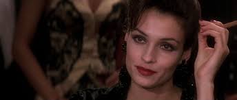 Famke decided to leave her modeling job in the early 90s and pursue acting. Goldeneye 0375