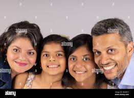 Four latino children hi-res stock photography and images