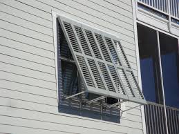 They are permanently mounted above each opening on a 45 degree angle. Bahama Shutters In North Carolina Coastal Awnings