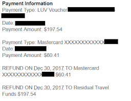 When a company is in breach of contract and doesn't provide a refund, the credit card company is equally liable. A Trick To Cancel Southwest Flights Booked With Voucher Unmix New Funds Points Adventure