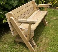 How To Build A One Piece Folding Picnic Table Out Of 2x4 Lumber Buildeazy Folding Picnic Table Picnic Table Plans Picnic Table Woodworking Plans