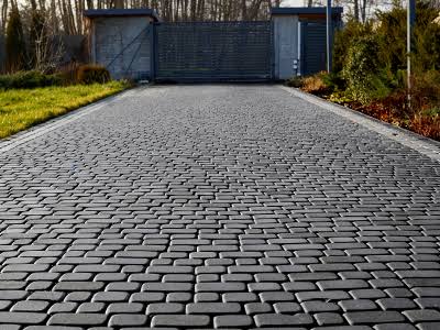 Cobblestone and Brick by T & T Driveways in Manchester