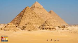 They built a pyramid 6 metres (20 ft) high by 9 metres (30 ft) wide, consisting of a total of 162 cubic metres (5,700 cu ft), or about 405 tons. What S Inside The Great Pyramid Britannica