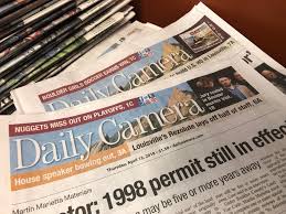 The boulder city news was a weekly newspaper distributed in boulder city, nevada. Free Press The Future Of Boulder S Daily Camera