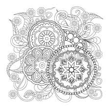100 Mandala Coloring Book Korean Mandala Colouring Book Etsy Mandala Coloring Mandala Coloring Books Coloring Books