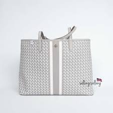 17 l x 6 w x 12 h msrp: Jual Tory Burch T Zag Tote French Gray 642060320 046 Terbaru Juni 2021 Blibli