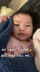 Luna has so many other nicknames💖#CapCut#babygirl