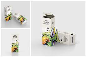 Download Box Mockup In Packaging Mockups On Yellow Images Creative Store