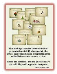 If you can answer 50 percent of these science trivia questions correctly, you may be a genius. Christmas Activity Trivia Game By Mining The Middle Years Tpt