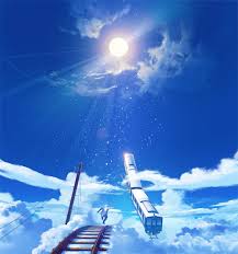 夏アニメ summer anime 青空 イラスト 風景 イラスト