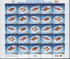 Pakistan Stamps Featuring Aquarium Fishes Issued On Universal Postal Union Day 2004 Postal Stamps Stamp Fish Breeding