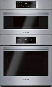 Timer with cook time and delay start function. Bosch 800 Series 30 Combination Electric Wall Oven With European Convection And Speed Microwave Stainless Steel Stainless Steel Hbl8753uc Best Buy