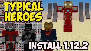 Скачай мод и скопируй в.minecraft/mods. Typical Heroes Mod 1 12 2 Minecraft How To Download Install Typical Heroes Mod 1 12 2 Youtube
