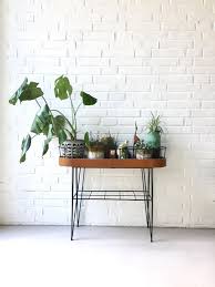 Vintage Pflanzenstander Blumentisch Teak Blumenhocker Retro Etsy Vintage Side Table Plant Table Plant Stand