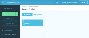 It is built with dart on top of google's flutter framework. Homepage Adapt Learning