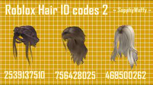 Redeem the hair code > 4966247782; Bloxburg Id Codes For Hair Aesthetic Hats Hair And Face Accessory Code For Bloxburg