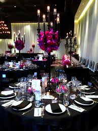 Black And Purple Wedding Theme Decor It Events Wedding Deco Www Decorit Com Au Www Facebook Com Decorit In Love But Black Wedding Decorations Wedding Centerpieces Wedding Decorations
