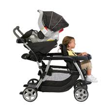 Graco Toddler And Infant Double Stroller This Double Stroller Is Compatible With All Graco Click Connect Infan Toddler Stroller Baby Car Seats Baby Strollers