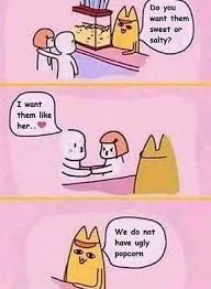 Sweet Or Salty Funny Girlfriend Memes Girlfriend Humor Funny Pictures