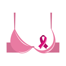 Breast cancer awareness month has done an enormous job of. Breast Cancer Awareness Month Pink Ribbon On Bra Emblem Healthcare Concept Flat Icon Style 1861007 Vector Art At Vecteezy