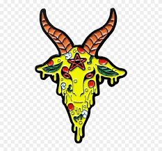 pizza baphomet pin transparent baphomet png clipart 1297796 pinclipart pizza baphomet pin transparent