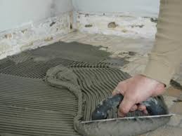 Choose from tiled kitchen floors to suit all budgets and tastes from modern large kitchen floor tiles to country kitchen tiles. How To Install A Tile Floor In A Kitchen How Tos Diy
