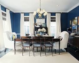 Bm Champion Cobalt Dark Blue Dining Room Dining Room Blue Dining Room Navy