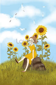 Tidak hanya satu ada dua ladang bunga saja yang bisa kita kunjungi, tetapi sampai puluhan ladang bunga! Ilustrasi Angin Jepang Dari Bunga Matahari Gambar Unduh Gratis Ilustrasi 630004482 Format Gambar Jpg Lovepik Com