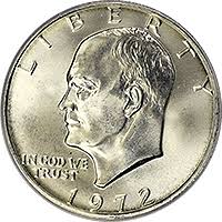 1972 Eisenhower Dollar Value Cointrackers