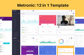 Metronic Responsive Admin Dashboard Template Templatehero
