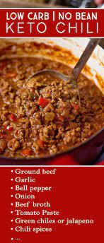 Pin By Heather Pirozzi On Keto Keto Chili Recipe Low Carb Chili Recipe Keto Recipes Easy