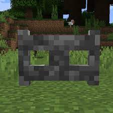 It is 1.5 blocks high and connects to all types of fences minecraft versions: Stone Fence Gates 1 17 1 16 1 16 5 1 16 4 Forge Fabric 1 15 2 Mods Minecraft