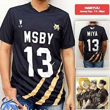 Anime & manga haikyuu msyb black jackals kinnie. Haikyuu Msby Black Jackals Printing T Shirt Summer Fashion Round Neck Short Sleeve Popular Japanese Anime Streetwear Plus Size Buy At A Low Prices On Joom E Commerce Platform