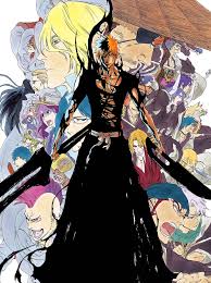 Bleach color spread from Shonen Jump