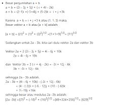 Contoh Soal Vektor Matematika Dan Penyelesaiannya Kelas 10