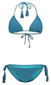 O Neill Solid Triangle Bikini Swimwear Morrocan Blue Women S