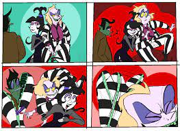 Beetlejuice is the stage name of american actor and comedian, lester green. Tiny Comics Are Fun Beetlejuice Lydia Beetlejuice Tim Burton Characters