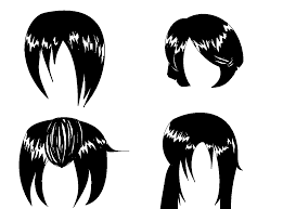 Untreated, the hair just looks dull and makes the man look old. Manga Hair Dos By Aikagisan On Deviantart