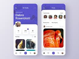 Social Network Mobile App Android App Design Interface Design Mobile App
