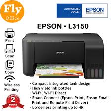 Epson web installer for windows (driver & utilities full package) download. Epson Ecotank L3150 Wi Fi All In One Ink Tank Printer Print Scan Copy Shopee Malaysia