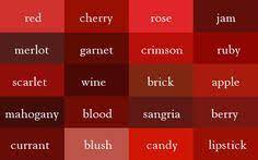 Hier Sind Die Namen Aller Erdenklichen Farben Grundfarben Farben Rot
