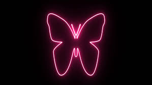 If you had a busy day at work and you want a quick sign of positivity, you will have the appropriate neon sign for your home or office space. 4k Neon Pink Butterfly Shape Stock Footage Video 100 Royalty Free 26345825 Shutterstock